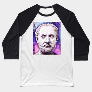 Thucydides Pink Portrait | Thucydides Artwork 8 Baseball T-Shirt